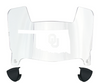 Oklahoma Sooners Mini Football Helmet Visor Shield w/ Clips - PICK VISOR & LOGO COLOR