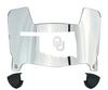 Oklahoma Sooners Mini Football Helmet Visor Shield w/ Clips - PICK VISOR & LOGO COLOR