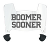 Oklahoma Sooners Mini Football Helmet Visor Shield w/ Clips - PICK VISOR & LOGO COLOR