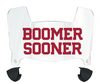 Oklahoma Sooners Mini Football Helmet Visor Shield w/ Clips - PICK VISOR & LOGO COLOR