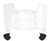 Oklahoma Sooners Mini Football Helmet Visor Shield w/ Clips - PICK VISOR & LOGO COLOR