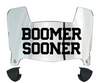 Oklahoma Sooners Mini Football Helmet Visor Shield w/ Clips - PICK VISOR & LOGO COLOR