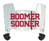 Oklahoma Sooners Mini Football Helmet Visor Shield w/ Clips - PICK VISOR & LOGO COLOR