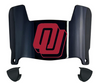 Oklahoma Sooners Mini Football Helmet Visor Shield w/ Clips - PICK VISOR & LOGO COLOR