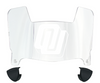 Oklahoma Sooners Mini Football Helmet Visor Shield w/ Clips - PICK VISOR & LOGO COLOR