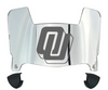 Oklahoma Sooners Mini Football Helmet Visor Shield w/ Clips - PICK VISOR & LOGO COLOR