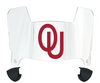 Oklahoma Sooners Mini Football Helmet Visor Shield w/ Clips - PICK VISOR & LOGO COLOR