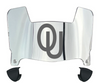 Oklahoma Sooners Mini Football Helmet Visor Shield w/ Clips - PICK VISOR & LOGO COLOR