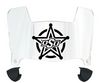 Oklahoma State Cowboys Mini Football Helmet Visor Shield w/ Clips - PICK VISOR & LOGO COLOR