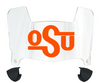 Oklahoma State Cowboys Mini Football Helmet Visor Shield w/ Clips - PICK VISOR & LOGO COLOR