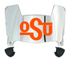 Oklahoma State Cowboys Mini Football Helmet Visor Shield w/ Clips - PICK VISOR & LOGO COLOR