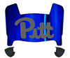 Pittsburgh Panthers Mini Football Helmet Visor Shield w/ Clips - PICK VISOR & LOGO COLOR