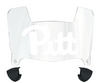 Pittsburgh Panthers Mini Football Helmet Visor Shield w/ Clips - PICK VISOR & LOGO COLOR