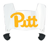 Pittsburgh Panthers Mini Football Helmet Visor Shield w/ Clips - PICK VISOR & LOGO COLOR