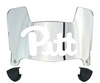 Pittsburgh Panthers Mini Football Helmet Visor Shield w/ Clips - PICK VISOR & LOGO COLOR