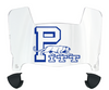 Pittsburgh Panthers Mini Football Helmet Visor Shield w/ Clips - PICK VISOR & LOGO COLOR