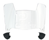 Pittsburgh Panthers Mini Football Helmet Visor Shield w/ Clips - PICK VISOR & LOGO COLOR