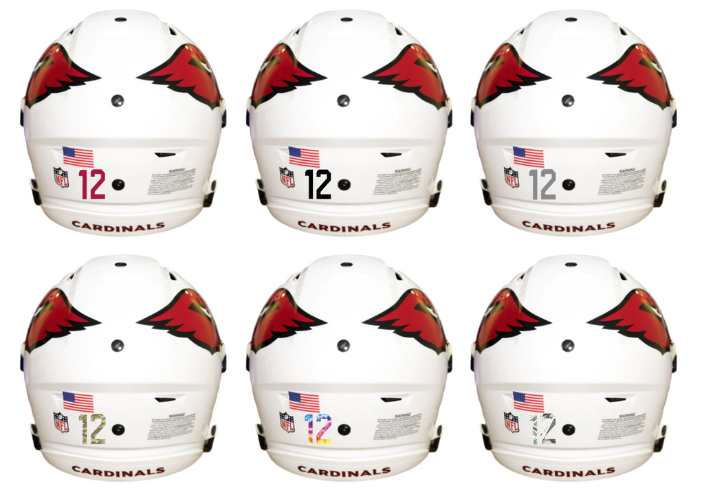 Arizona Cardinals Helmet - Sticker at Sticker Shoppe