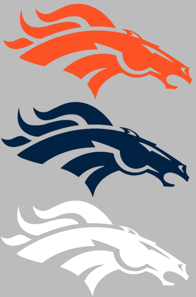 Denver Broncos Retro Premium DieCut Vinyl Decal PICK COLOR & SIZE –  SportsJewelryProShop