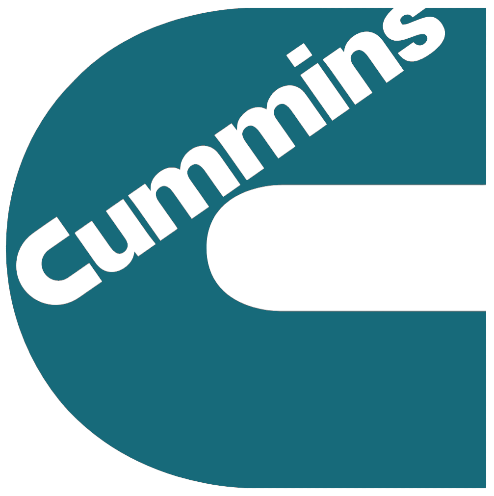 Cummins Diesel Truck Logo TEAL Premium DieCut Vinyl Decal PICK SIZE