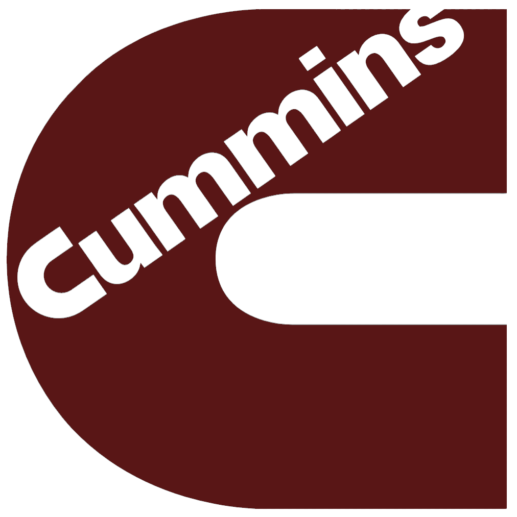 Cummins Diesel Truck Logo MAROON Premium DieCut Vinyl Decal PICK SIZE