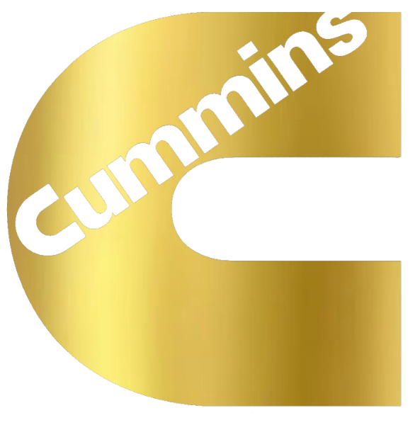 Cummins Diesel Truck Logo METALLIC GOLD Premium DieCut Vinyl Decal PICK SIZE