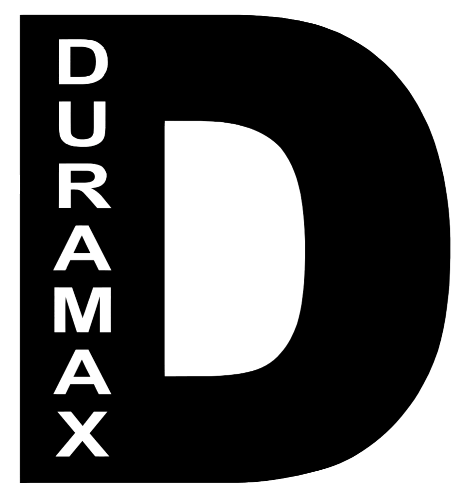 Duramax Diesel Truck Logo BLACK Premium DieCut Vinyl Decal PICK SIZE