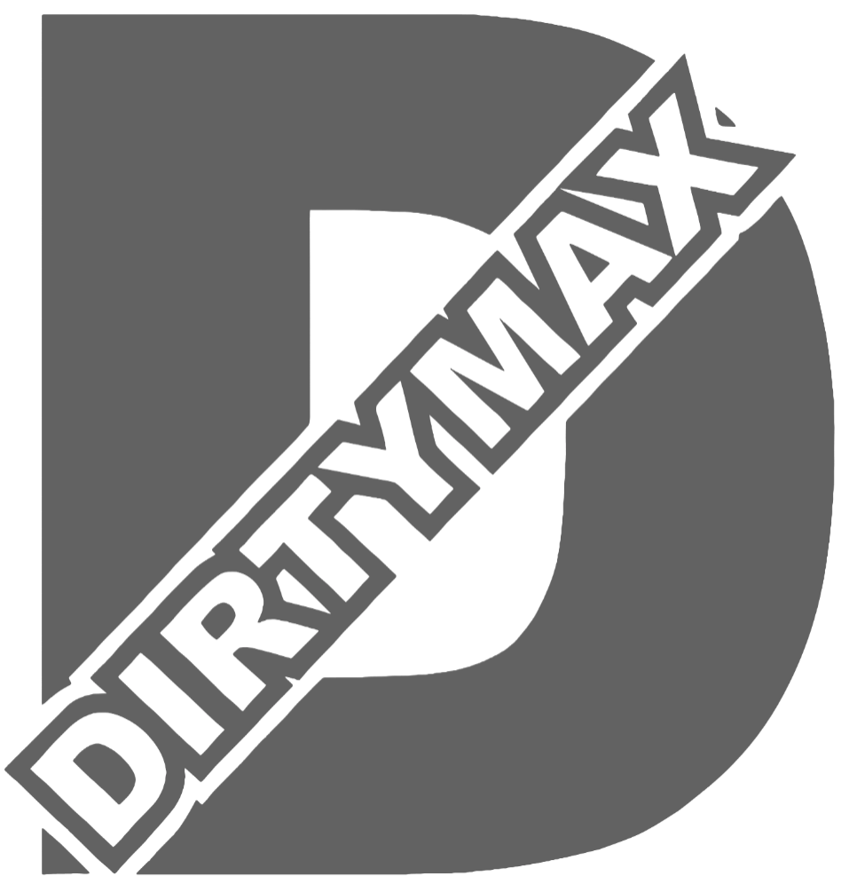 Duramax Dirtymax Diesel Truck Logo GRAY Premium DieCut Vinyl Decal PICK SIZE