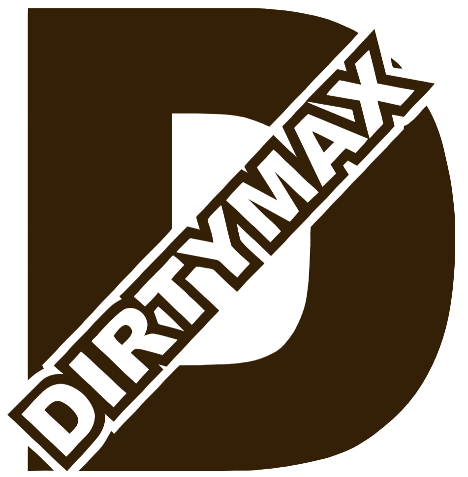 Duramax Dirtymax Diesel Truck Logo BROWN Premium DieCut Vinyl Decal PICK SIZE