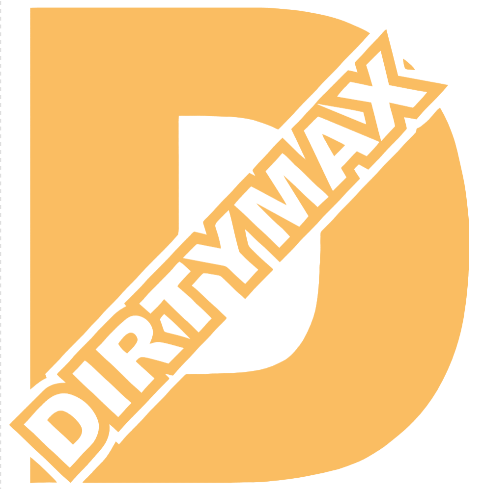 Duramax Dirtymax Diesel Truck Logo YELLOW Premium DieCut Vinyl Decal PICK SIZE