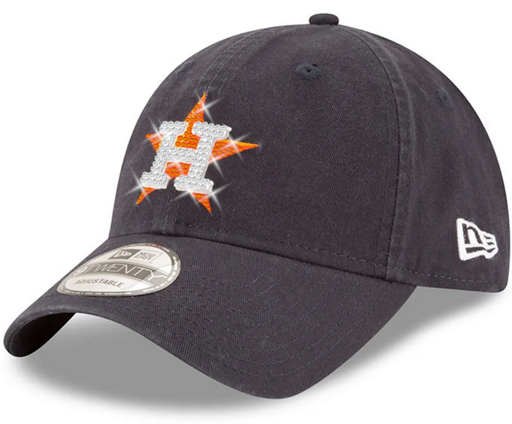 Accessories, Swarovski Crystal Houston Astros Baseball Hat
