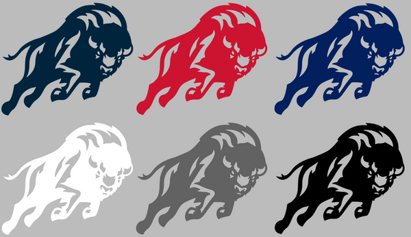 Howard Bison Alternate Team Logo Premium Vinyl Decal PICK COLOR & SIZE ...