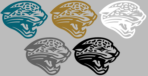 Jacksonville Jaguars Retro Throwback Logo Premium DieCut Vinyl Decal PICK COLOR & SIZE