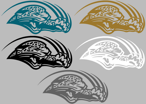 Jacksonville Jaguars Retro Throwback Logo Premium DieCut Vinyl Decal PICK COLOR & SIZE