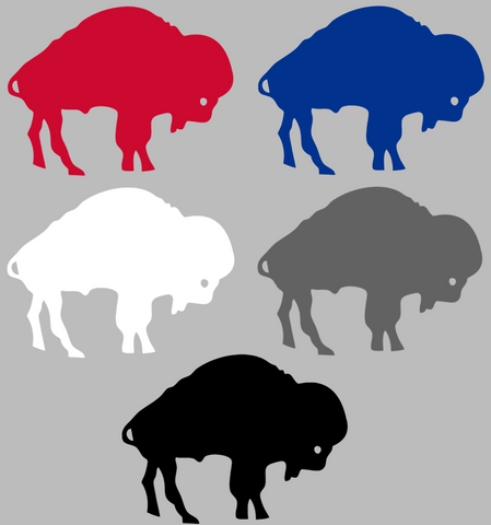 Buffalo Bills Retro Throwback Logo Premium DieCut Vinyl Decal PICK COLOR & SIZE