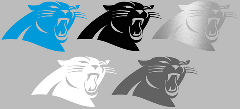 Carolina Panthers Team Logo Premium DieCut Vinyl Decal PICK COLOR & SIZE