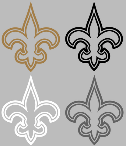 New Orleans Saints Team Logo Premium DieCut Vinyl Decal PICK COLOR & SIZE