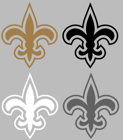 New Orleans Saints Alternate Team Logo Premium DieCut Vinyl Decal PICK COLOR & SIZE