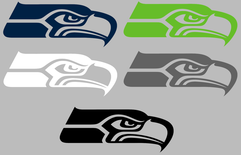 Seattle Seahawks Team Logo Premium DieCut Vinyl Decal PICK COLOR & SIZE