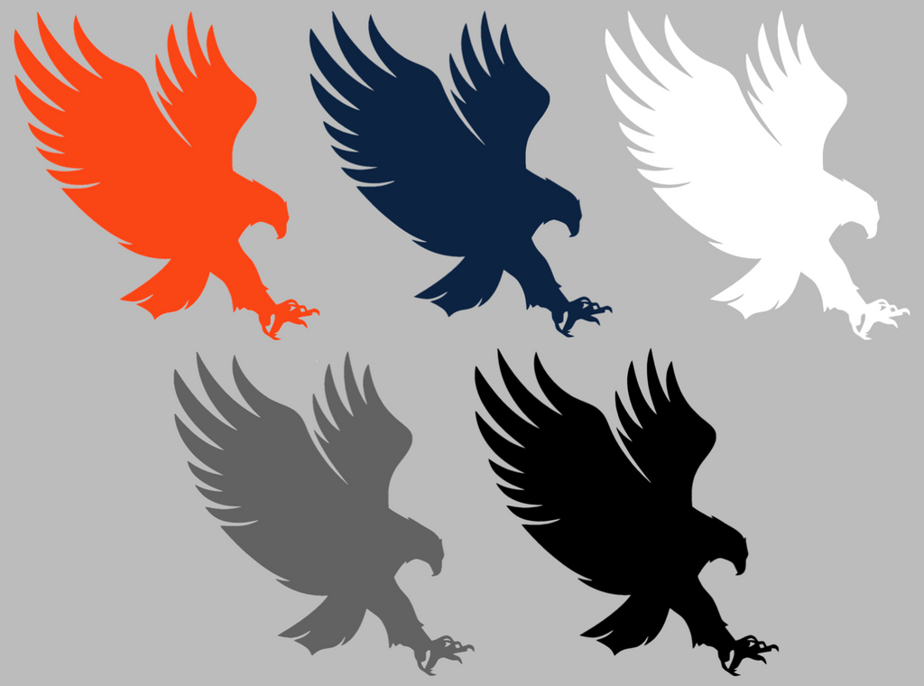 Auburn Tigers War Eagle Logo Premium DieCut Vinyl Decal PICK COLOR & SIZE