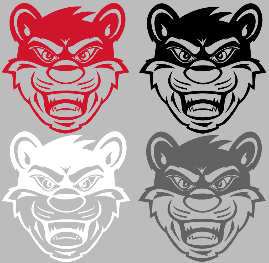 Cincinnati Bearcats Mascot Logo Premium DieCut Vinyl Decal PICK COLOR & SIZE