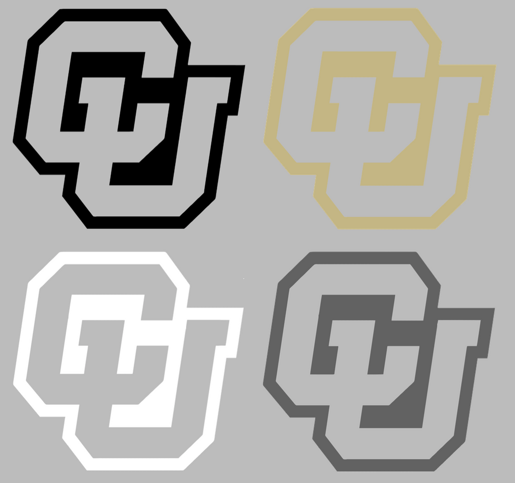 Colorado Buffaloes Buffs Logo Premium DieCut Vinyl Decal PICK COLOR & SIZE