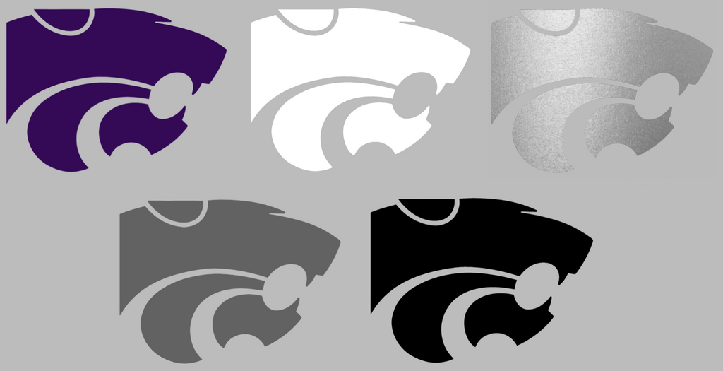 Kansas State Wildcats Team Logo Premium DieCut Vinyl Decal PICK COLOR & SIZE