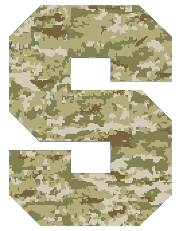 Syracuse Orange Team Logo Salute to Service Camouflage Camo Vinyl Decal PICK SIZE