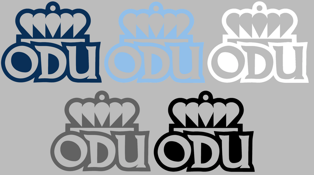 Old Dominion Monarchs ODU Logo Premium DieCut Vinyl Decal PICK COLOR & SIZE