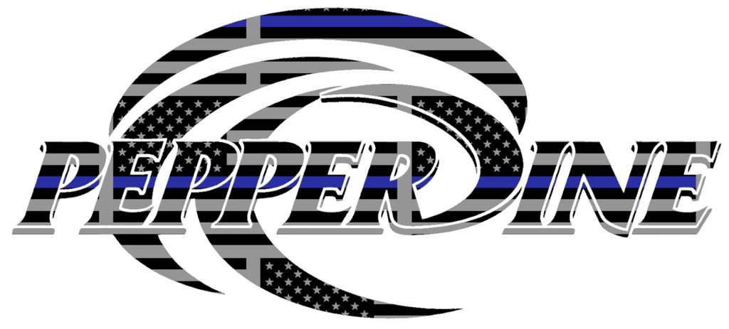 Pepperdine Waves Team Logo Thin Blue Line American Flag Premium DieCut Vinyl Decal PICK SIZE