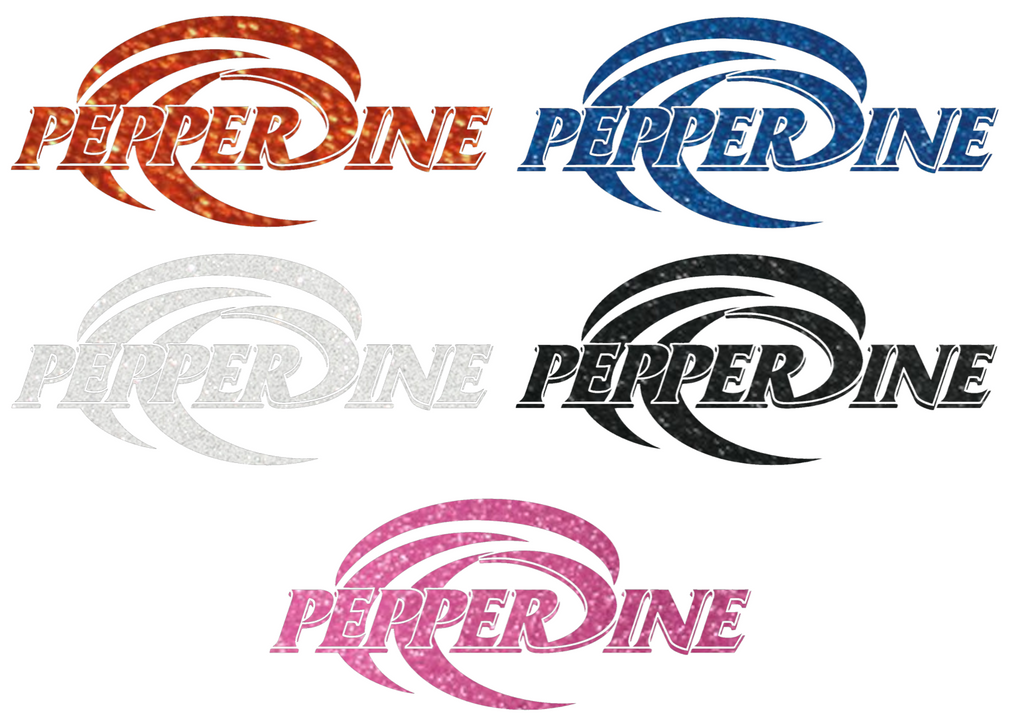 Pepperdine Waves Metallic Sparkle Team Logo Premium DieCut Vinyl Decal PICK COLOR & SIZE