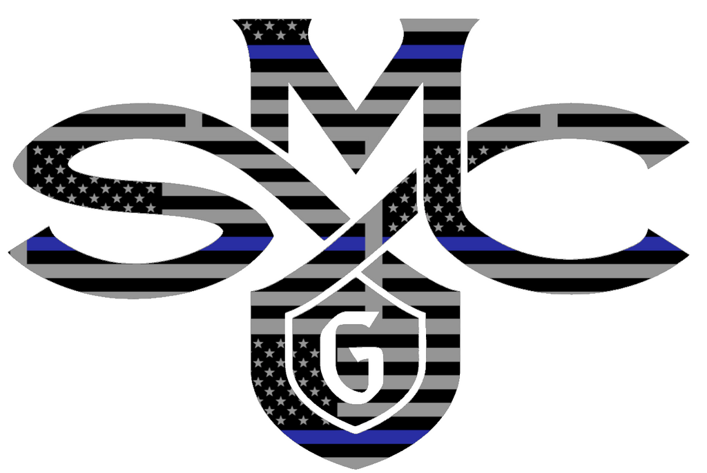 Saint Marys Gaels Team Logo Thin Blue Line American Flag Premium DieCut Vinyl Decal PICK SIZE