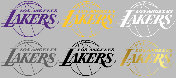 Los Angeles Lakers Team Logo Premium DieCut Vinyl Decal PICK COLOR & SIZE