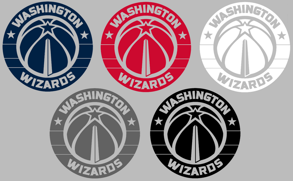 Washington Wizards Team Logo Premium DieCut Vinyl Decal PICK COLOR & SIZE